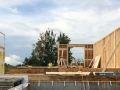 Framing of West Side Edmonton Home