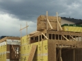 Framing of West Side Edmonton Home